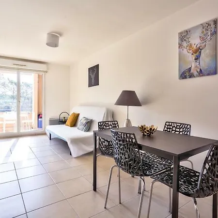 Agreable 2 Pieces Avec Terrasse Et Piscine